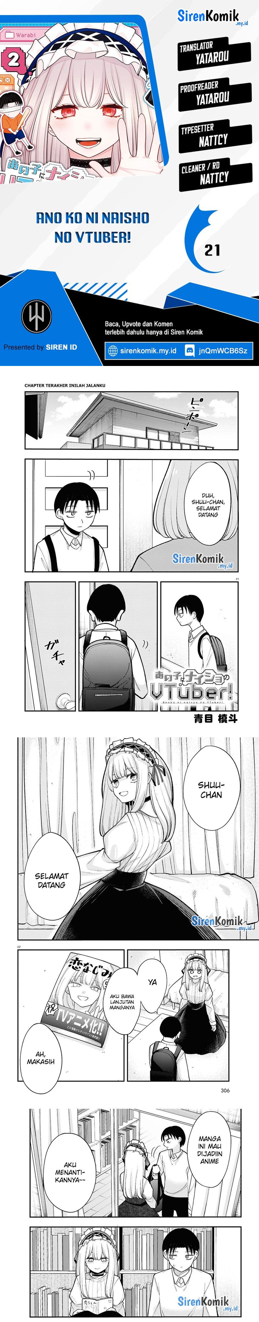 Ano ko ni naisho no VTUBER ! Chapter 21
