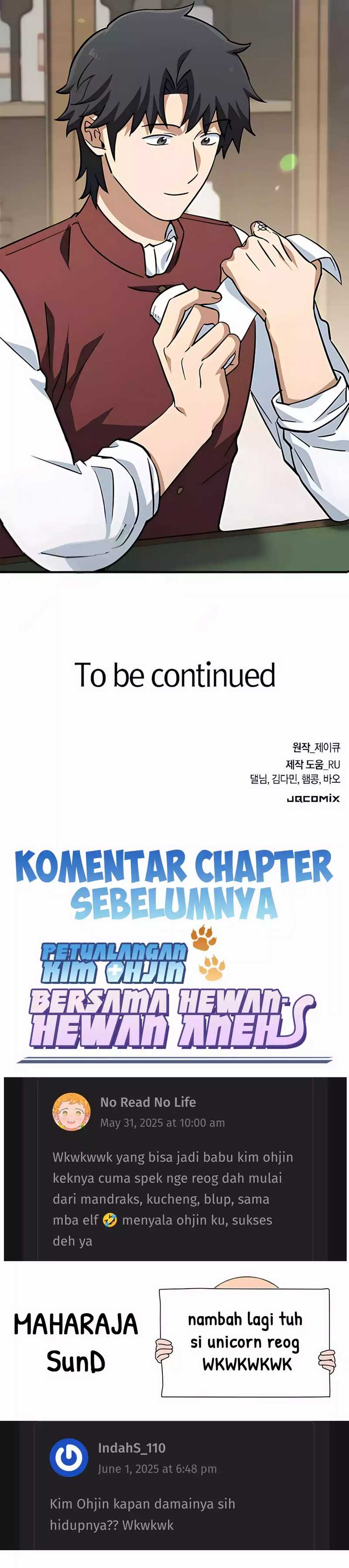 Kim Ohjin’s Adventures With Strange Animals Chapter 16