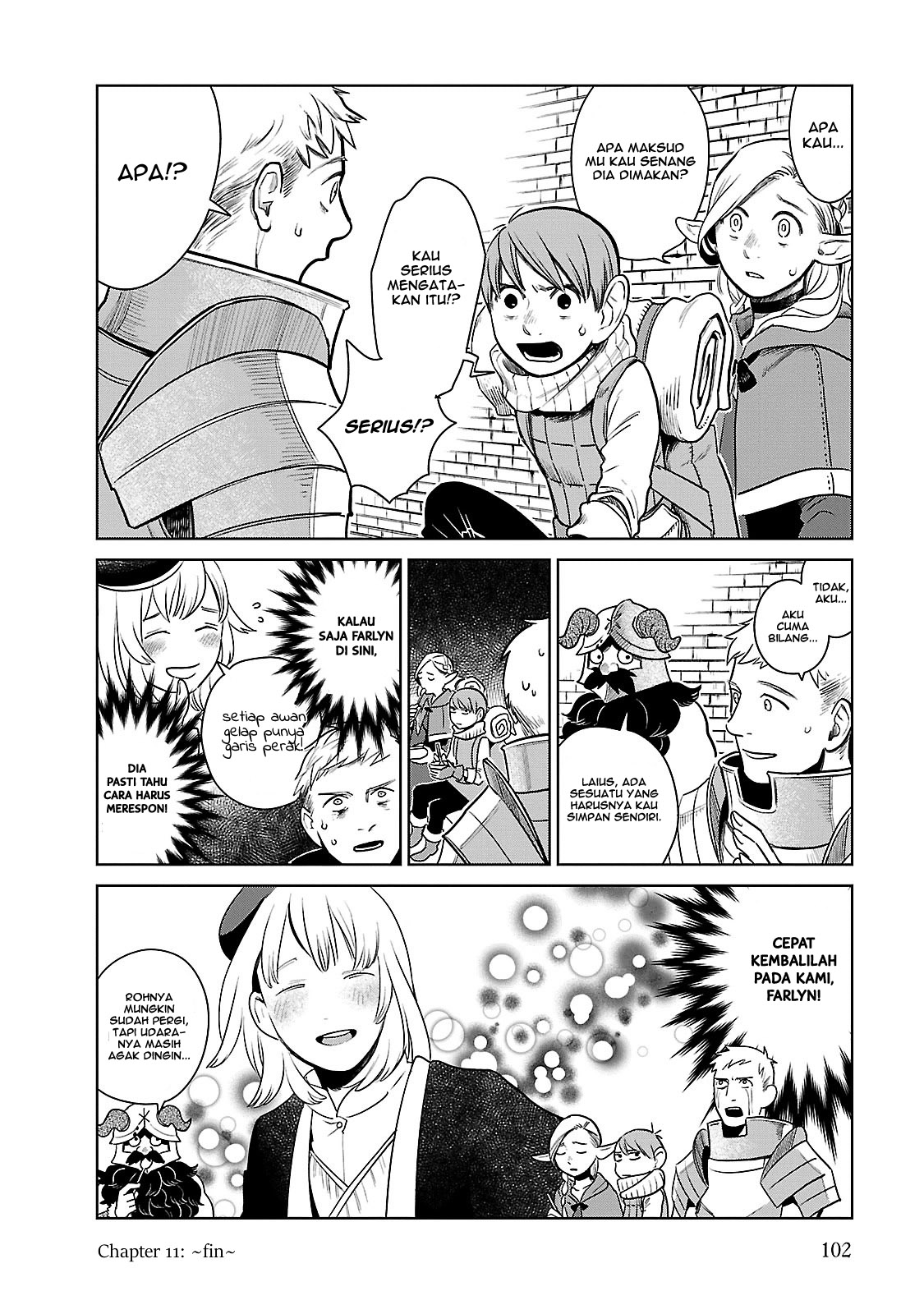 Dungeon Meshi Chapter 11