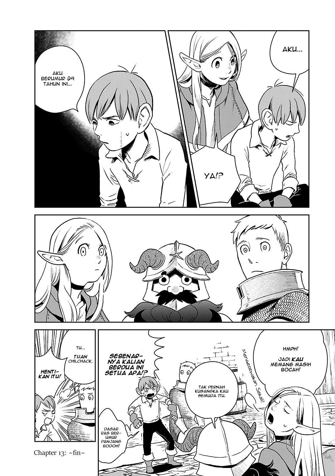 Dungeon Meshi Chapter 13