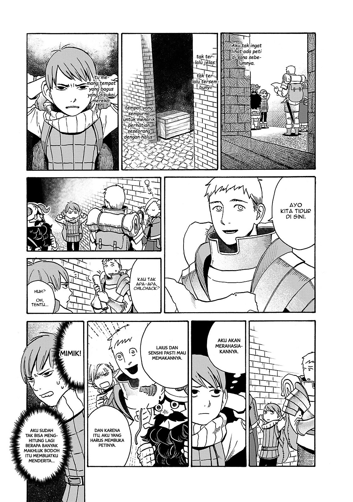 Dungeon Meshi Chapter 13