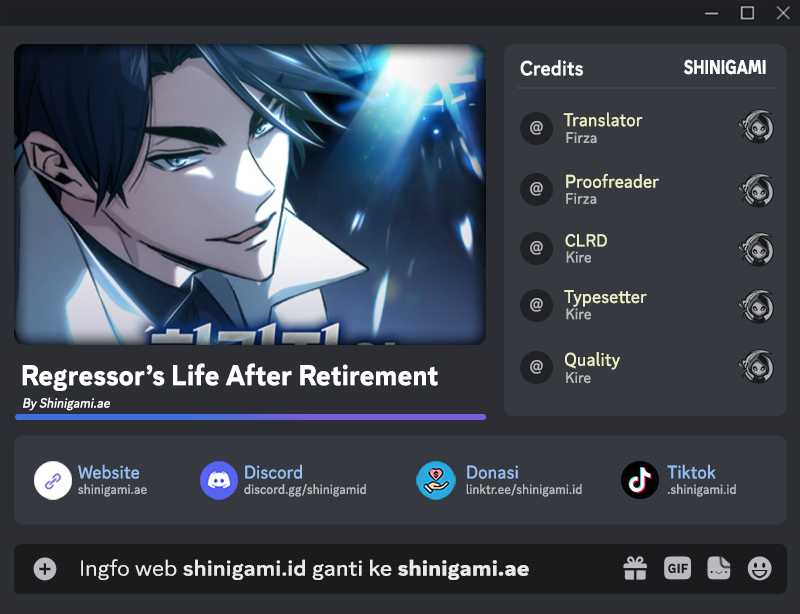Regressor’s Life After Retirement Chapter 03