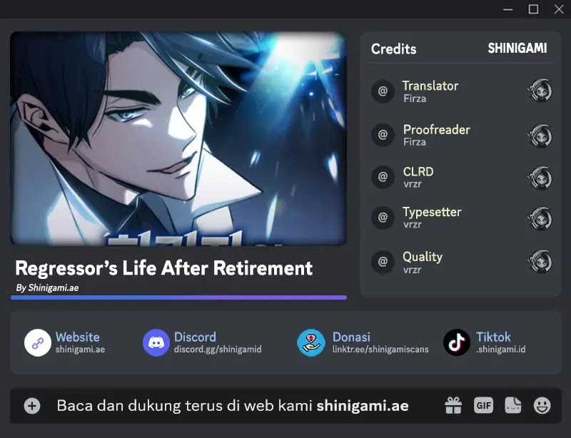 Regressor’s Life After Retirement Chapter 26