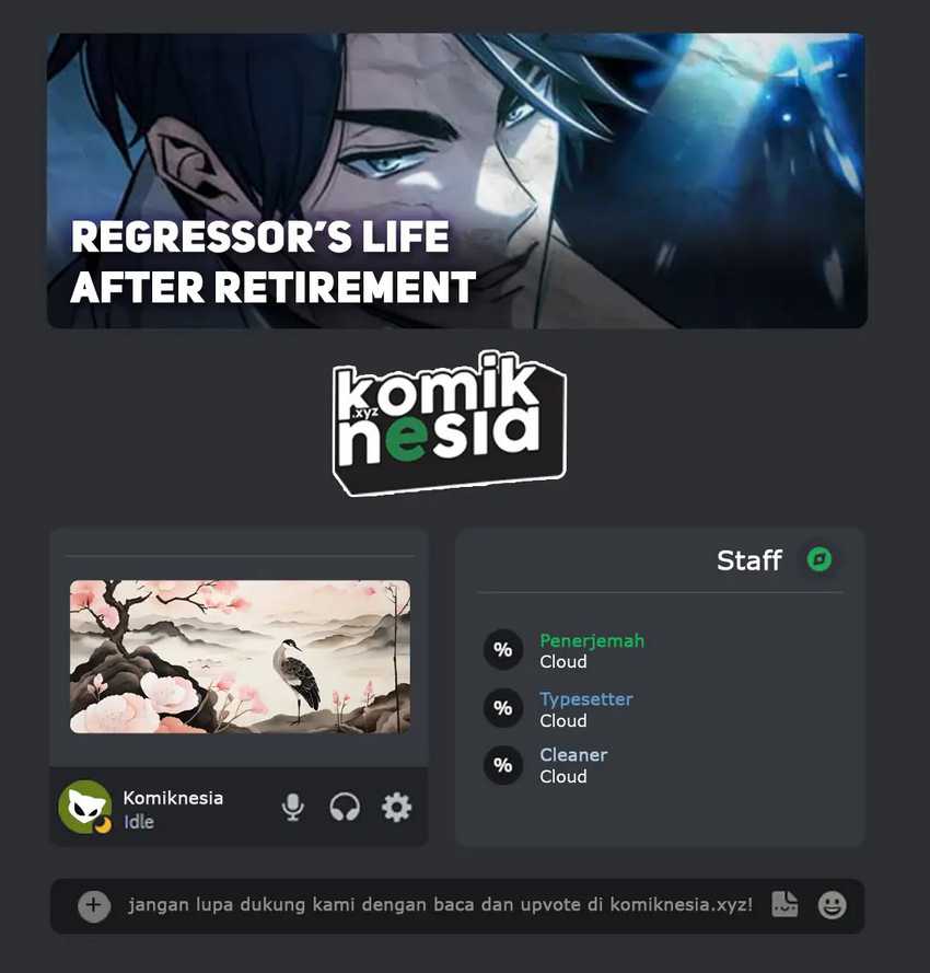 Regressor’s Life After Retirement Chapter 31