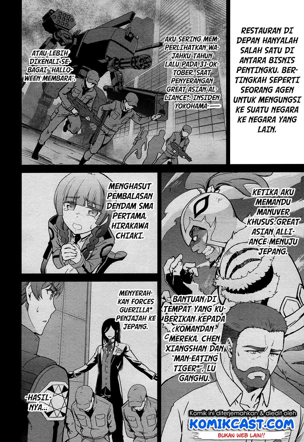 Mahouka Koukou no Rettousei Double Seven Hen Chapter 04