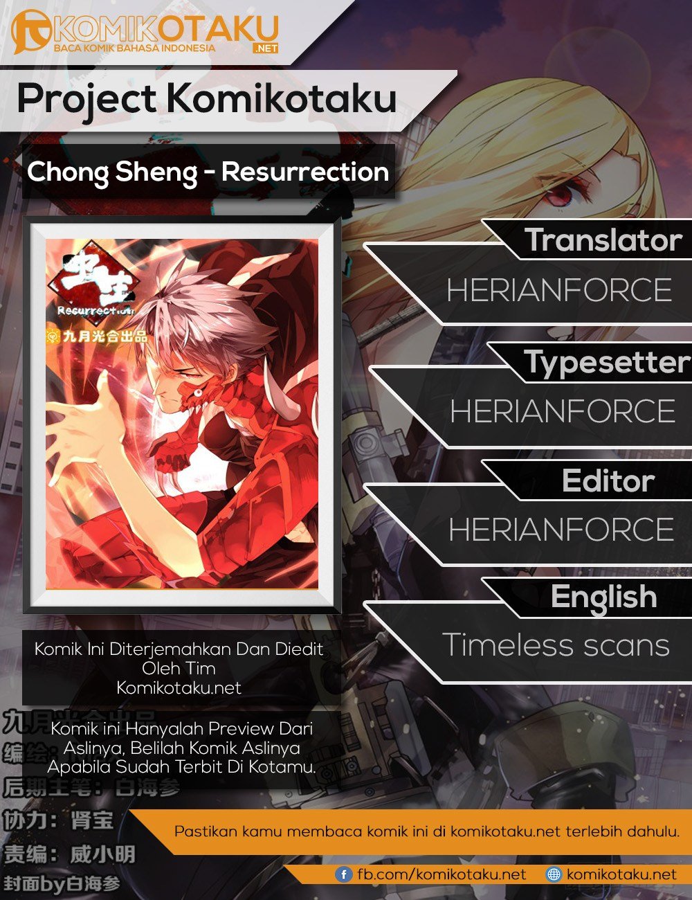 Chong Sheng – Resurrection Chapter 02