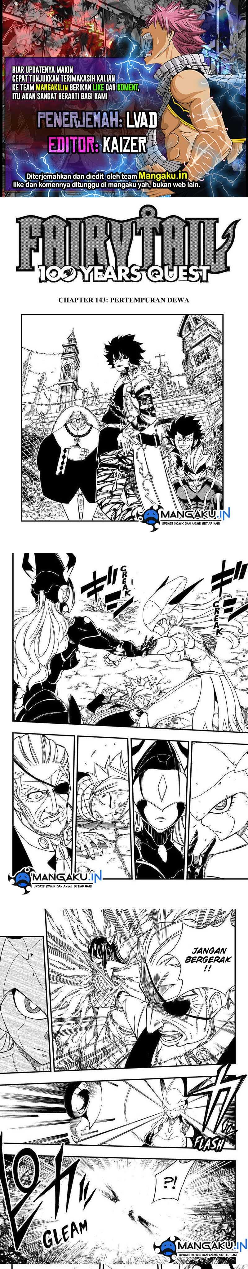 Fairy Tail: 100 Years Quest Chapter 143