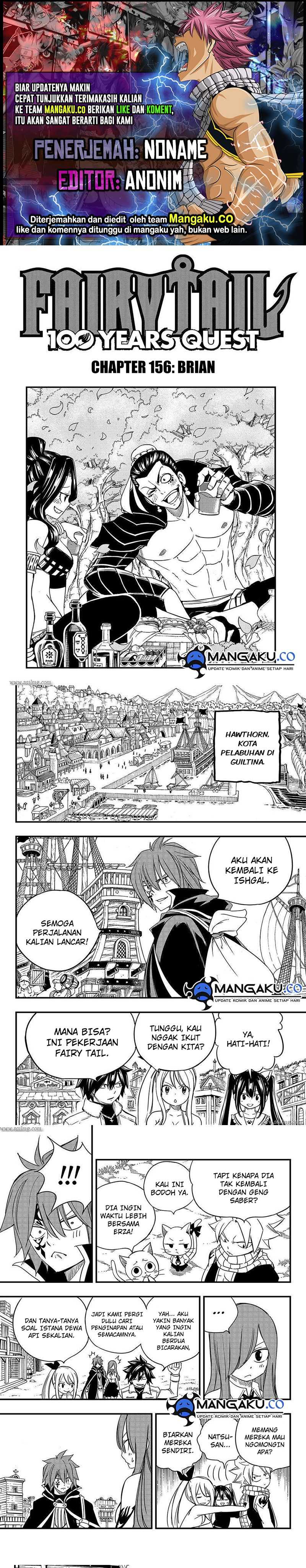 Fairy Tail: 100 Years Quest Chapter 156