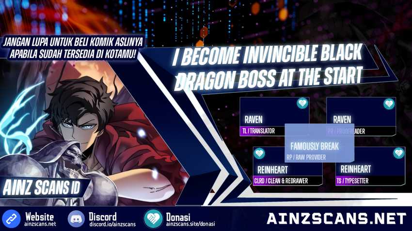 I Become Invincible Black Dragon Boss At The Start Chapter 01
