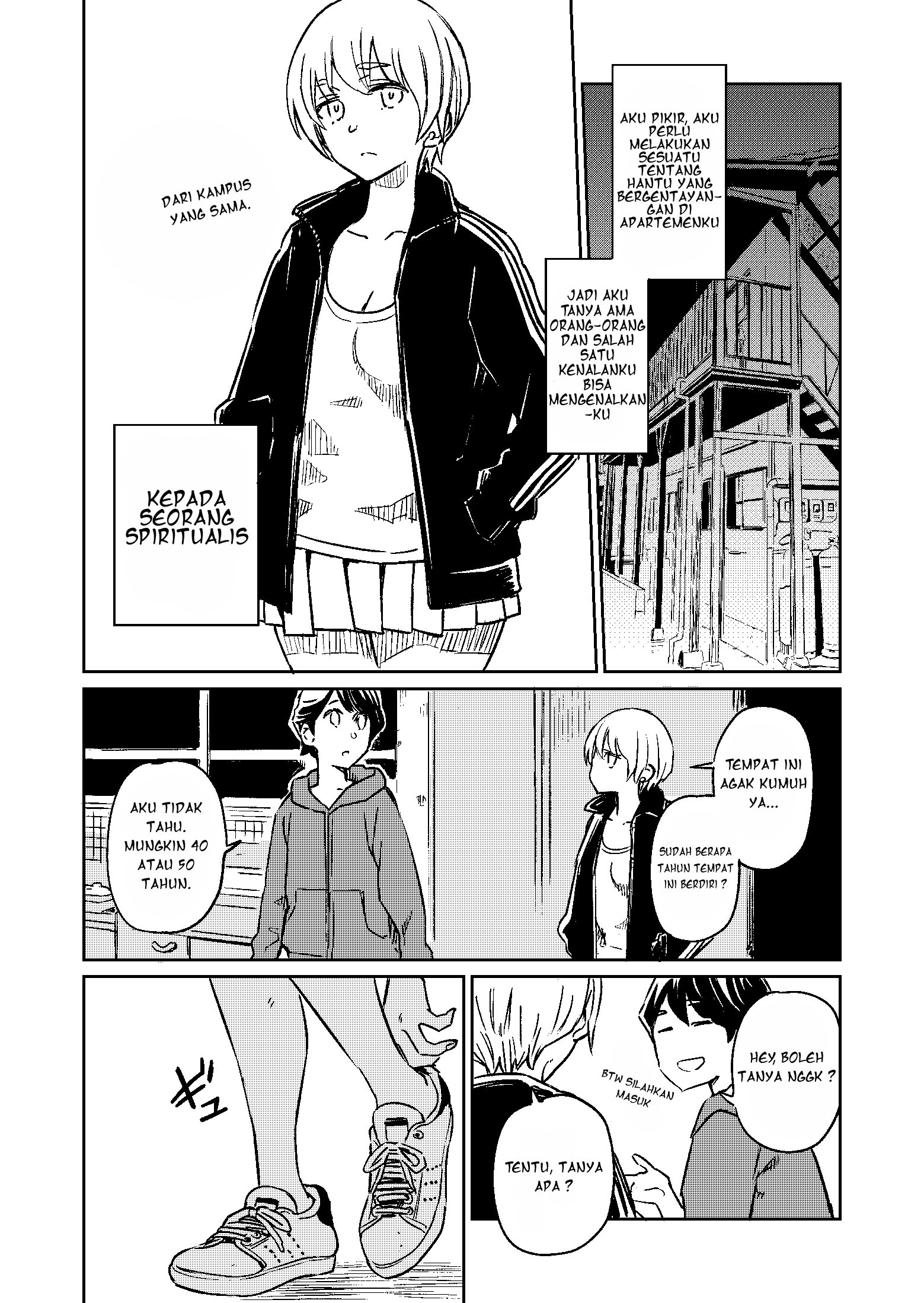 My Roommate Isn’t From This World Chapter 04 page 1