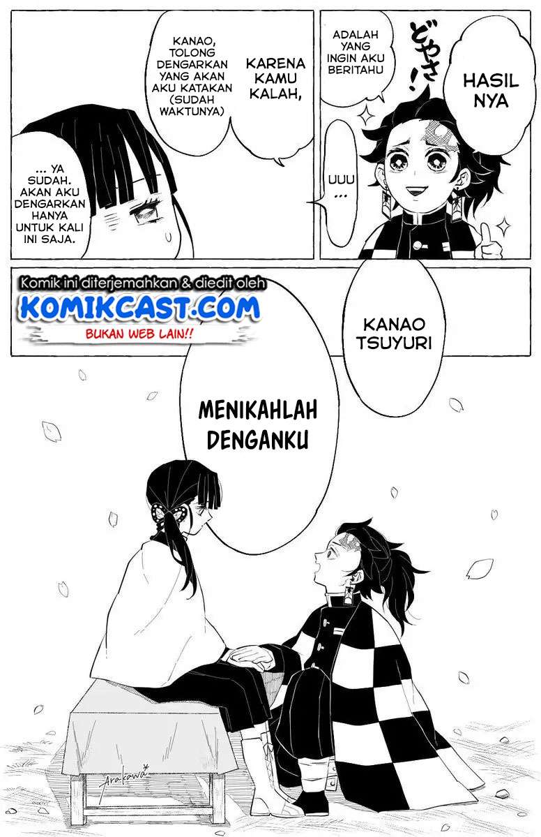 Kimetsu No Yaiba – X years later – Tanjiro proposes Chapter 00