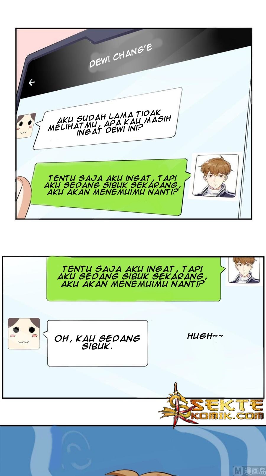 Super WECHAT chapter 42 halaman 23