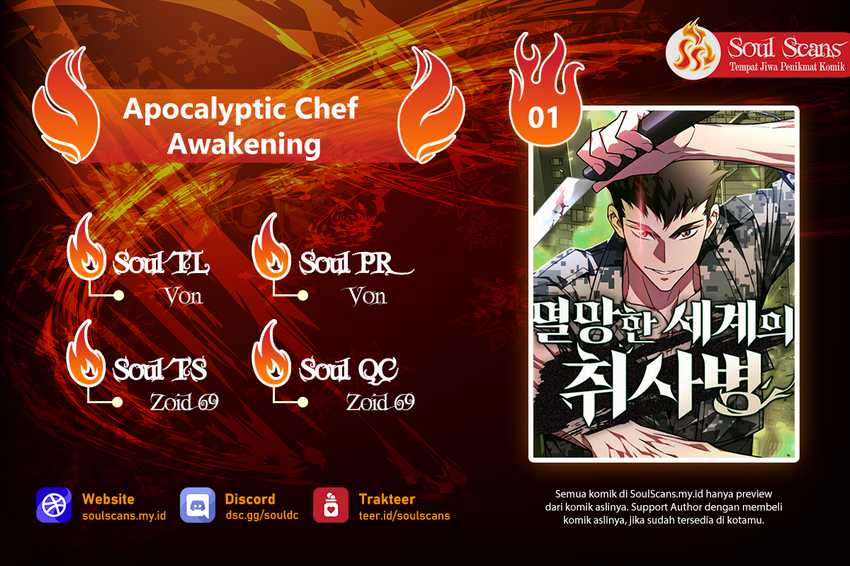 Apocalyptic Chef Awakening Chapter 02