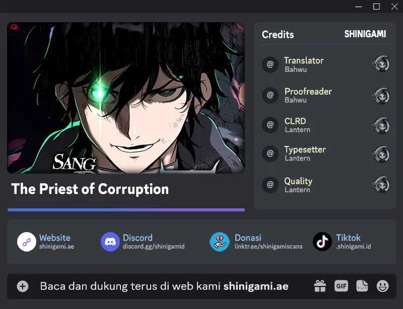 The Priest of Corruption Chapter 58