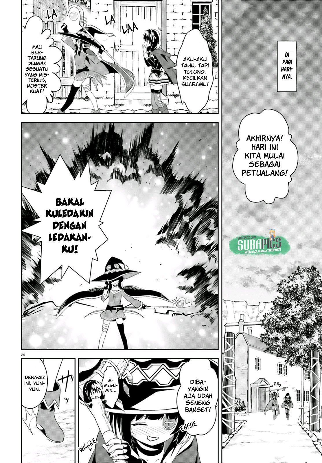 Kono Subarashii Sekai ni Bakuen wo! Chapter 14