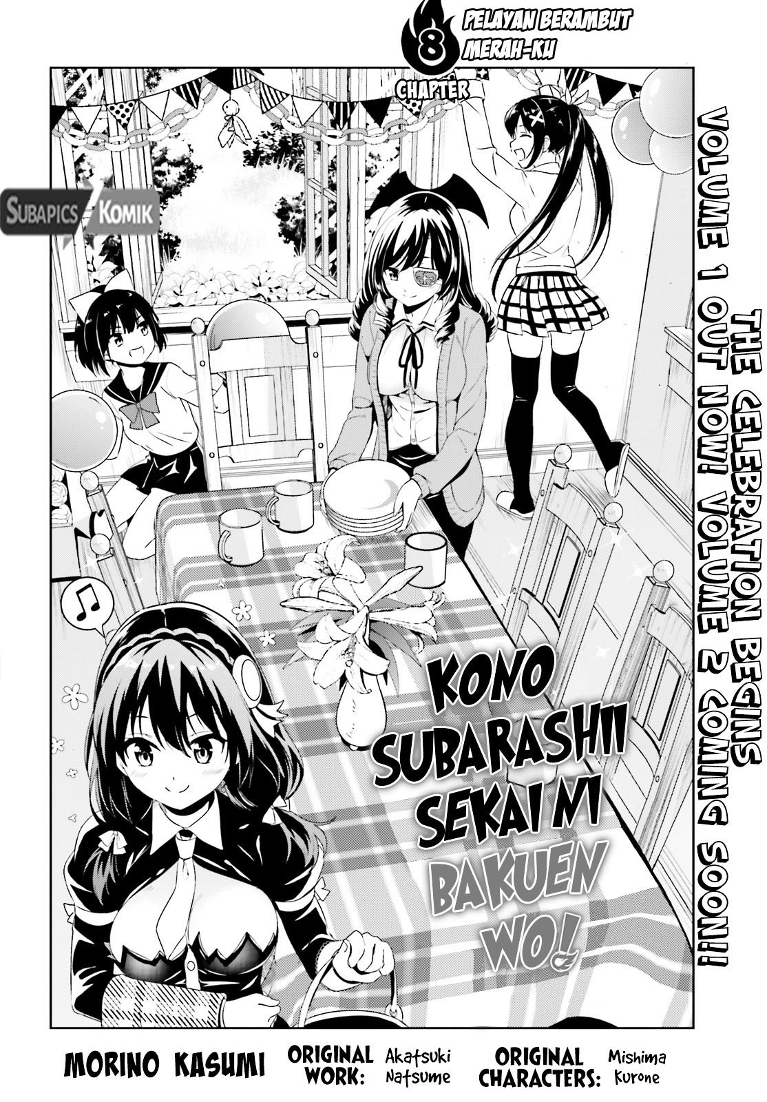 Kono Subarashii Sekai ni Bakuen wo! Chapter 8
