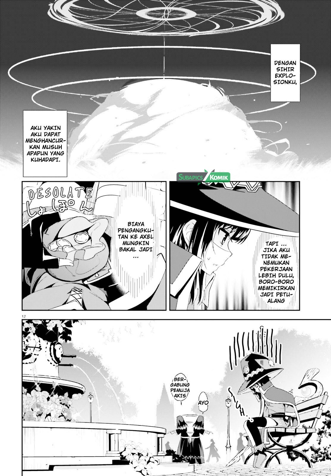Kono Subarashii Sekai ni Bakuen wo! Chapter 9