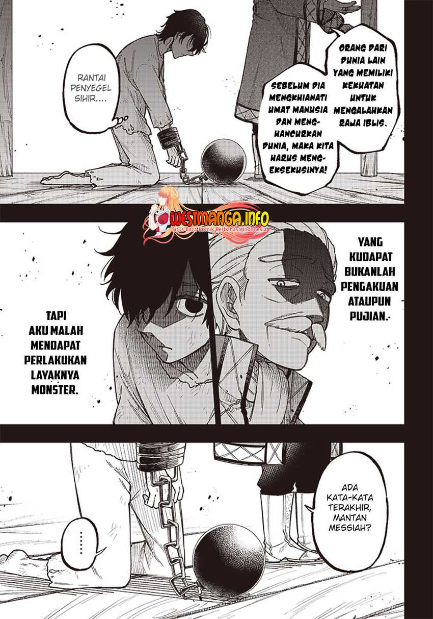Kyuuseishu ≪MESHIA≫~Isekai wo sukutta moto yuusha ga mamono no afureru genjitsu sekai wo musou suru~ Chapter 01