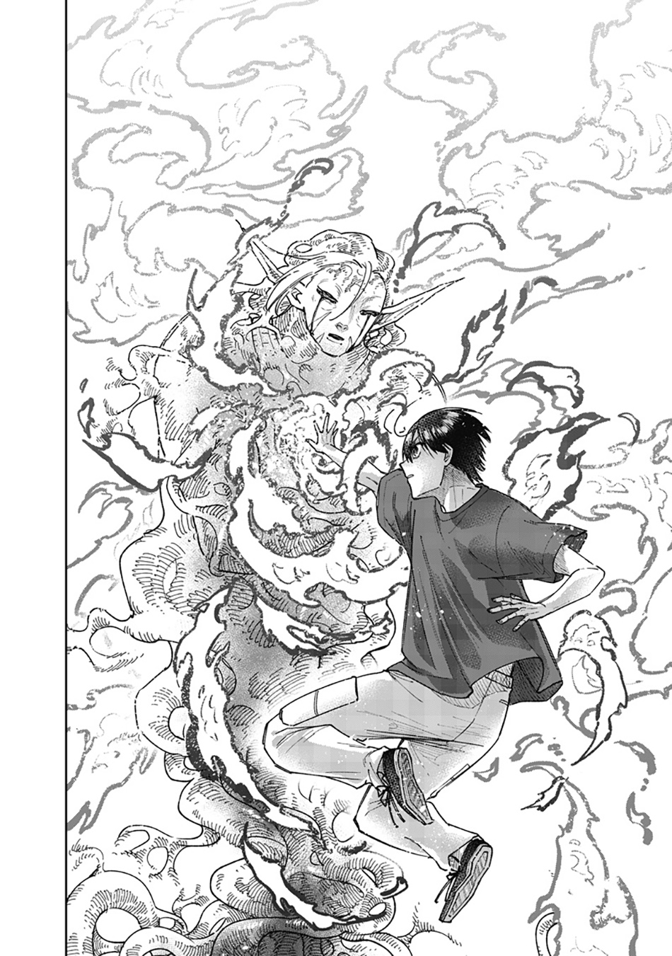Kyuuseishu ≪MESHIA≫~Isekai wo sukutta moto yuusha ga mamono no afureru genjitsu sekai wo musou suru~ Chapter 59
