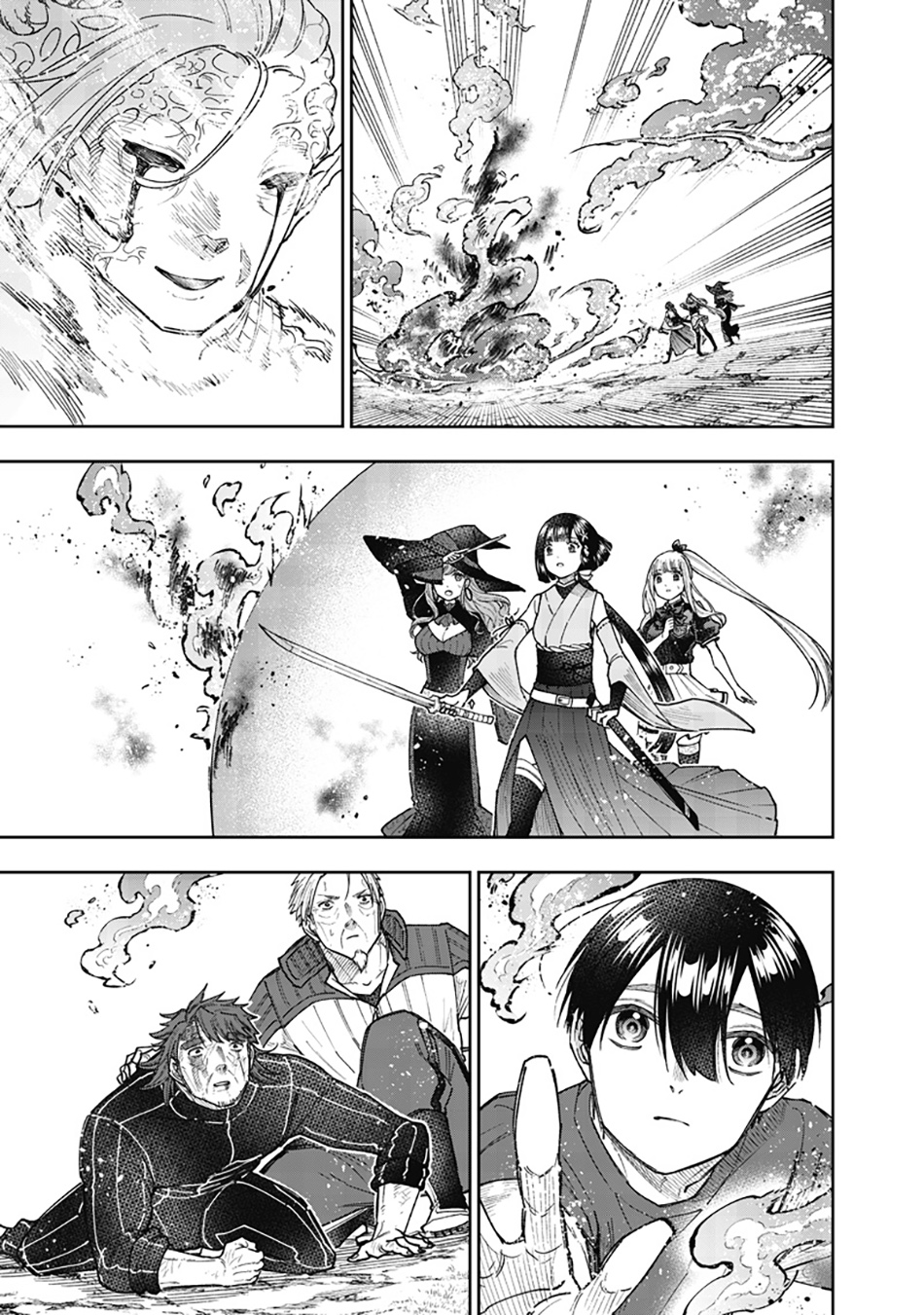 Kyuuseishu ≪MESHIA≫~Isekai wo sukutta moto yuusha ga mamono no afureru genjitsu sekai wo musou suru~ Chapter 59