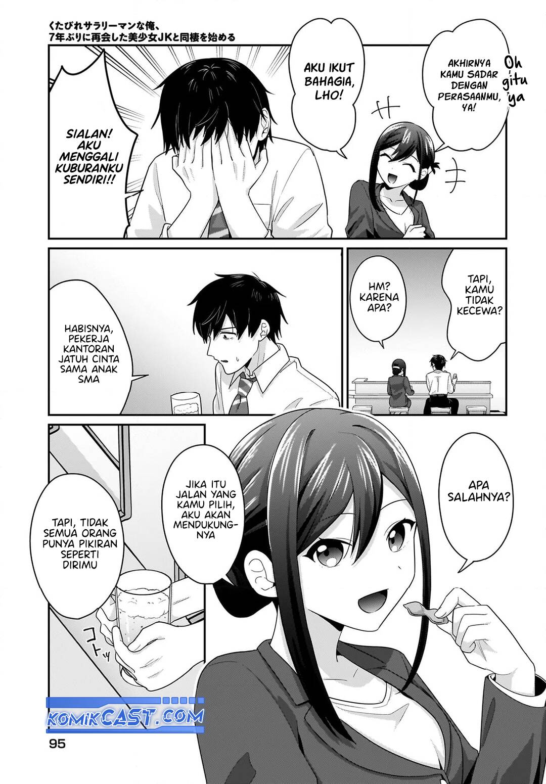 Kutabire Salarymen no Ore, 7nenburi ni Saikai shita Bishoujo JK to Dosei wo Hajimaru Chapter 11
