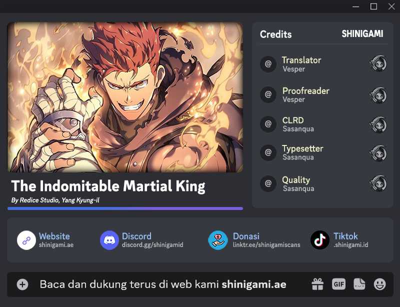 The Indomitable Martial King Chapter 06