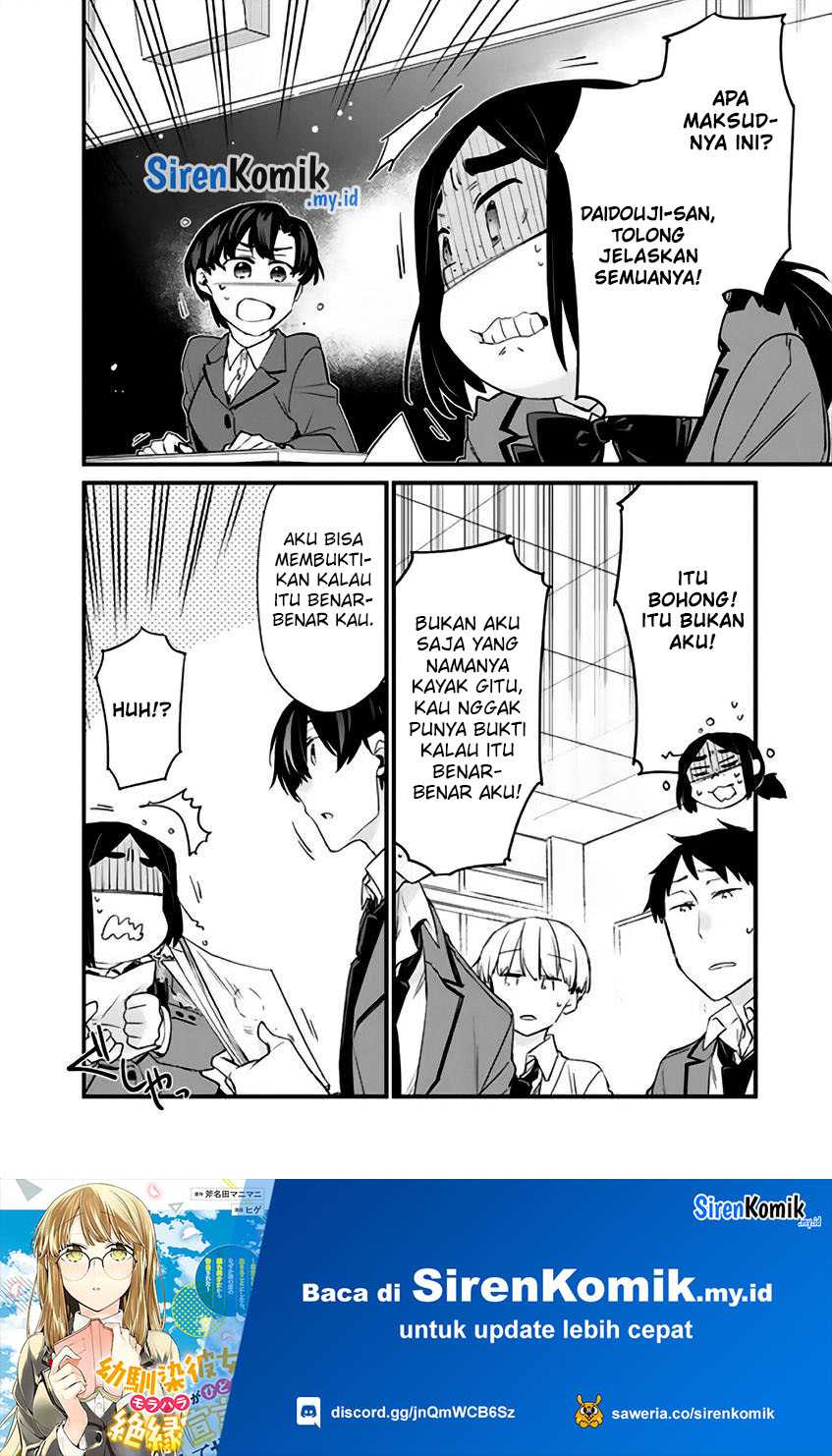 Osananajimi Kanojo no Morahara ga Hidoin de Zetsuen Sengen shite Yatta Chapter 18