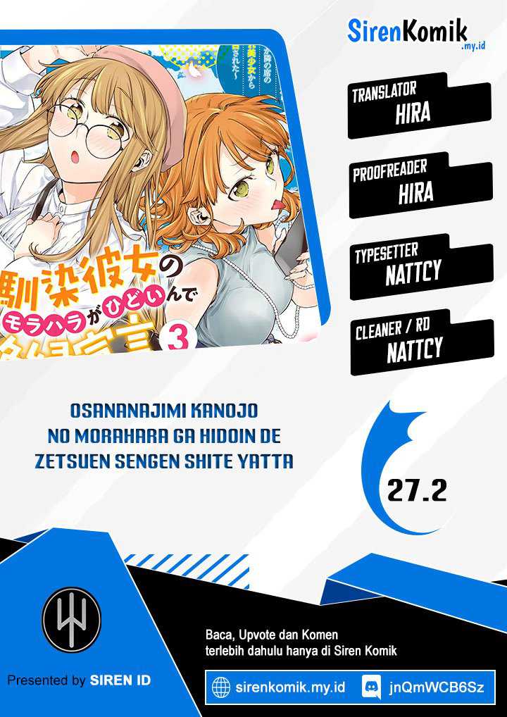 Osananajimi Kanojo no Morahara ga Hidoin de Zetsuen Sengen shite Yatta Chapter 27.2