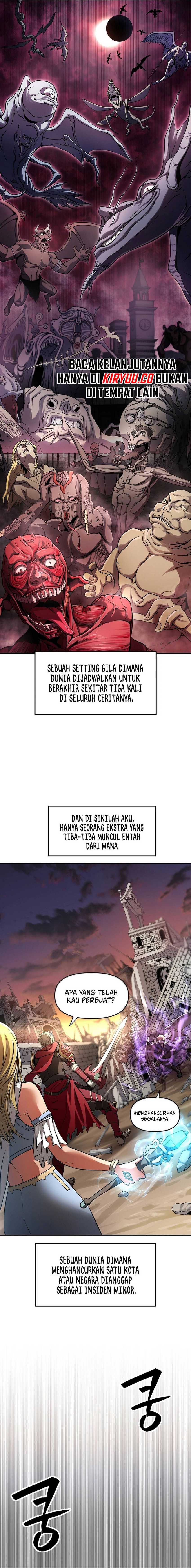 Stuck in a Glitch Novel as an Extra Chapter 01