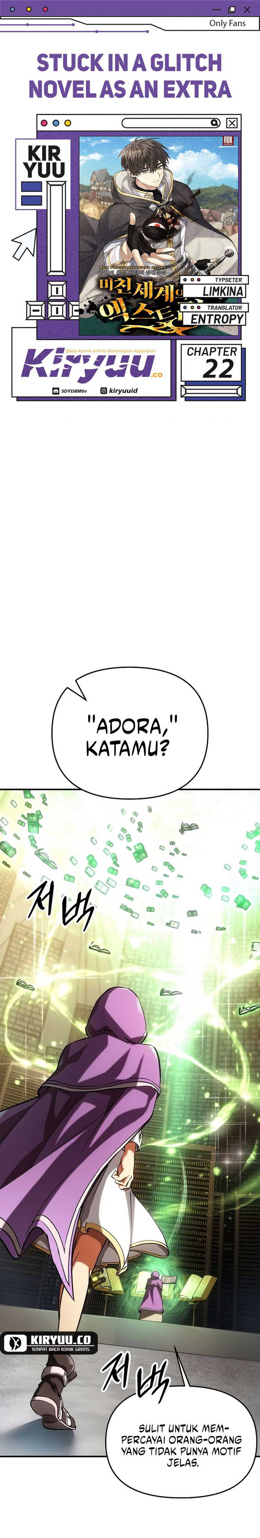 Stuck in a Glitch Novel as an Extra Chapter 22