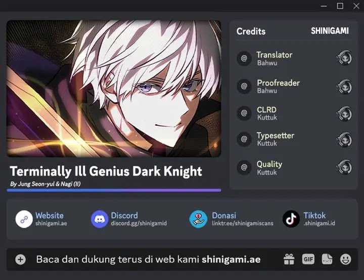 
Terminally-Ill Genius Dark Knight  Chapter 100
