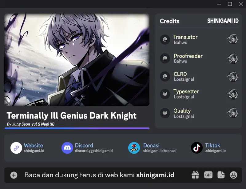 Terminally-Ill Genius Dark Knight Chapter 35