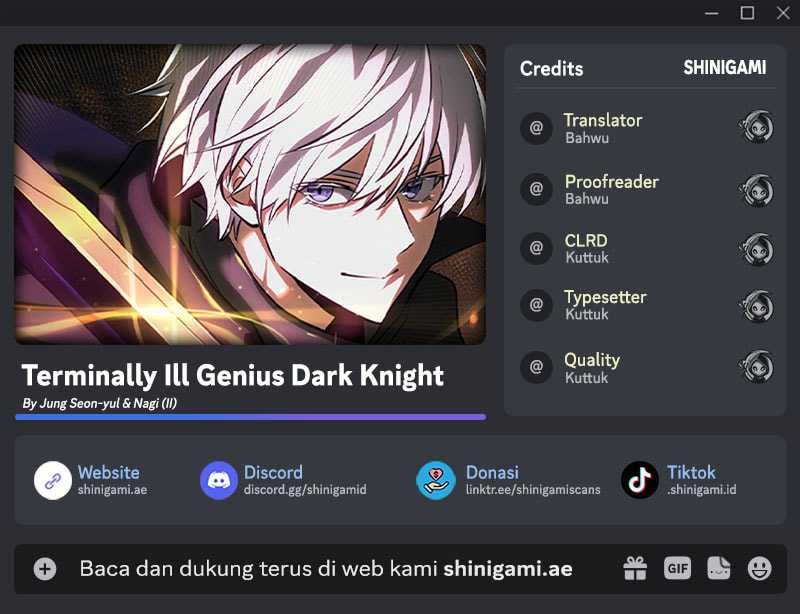 
Terminally-Ill Genius Dark Knight  Chapter 98