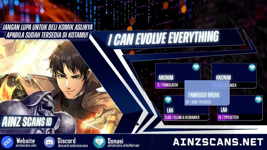 I Can Evolve Everything Chapter 13