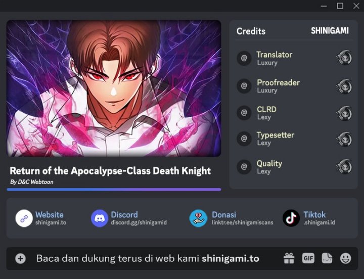 Return Of The Apocalypse-Class Death Knight Chapter 07