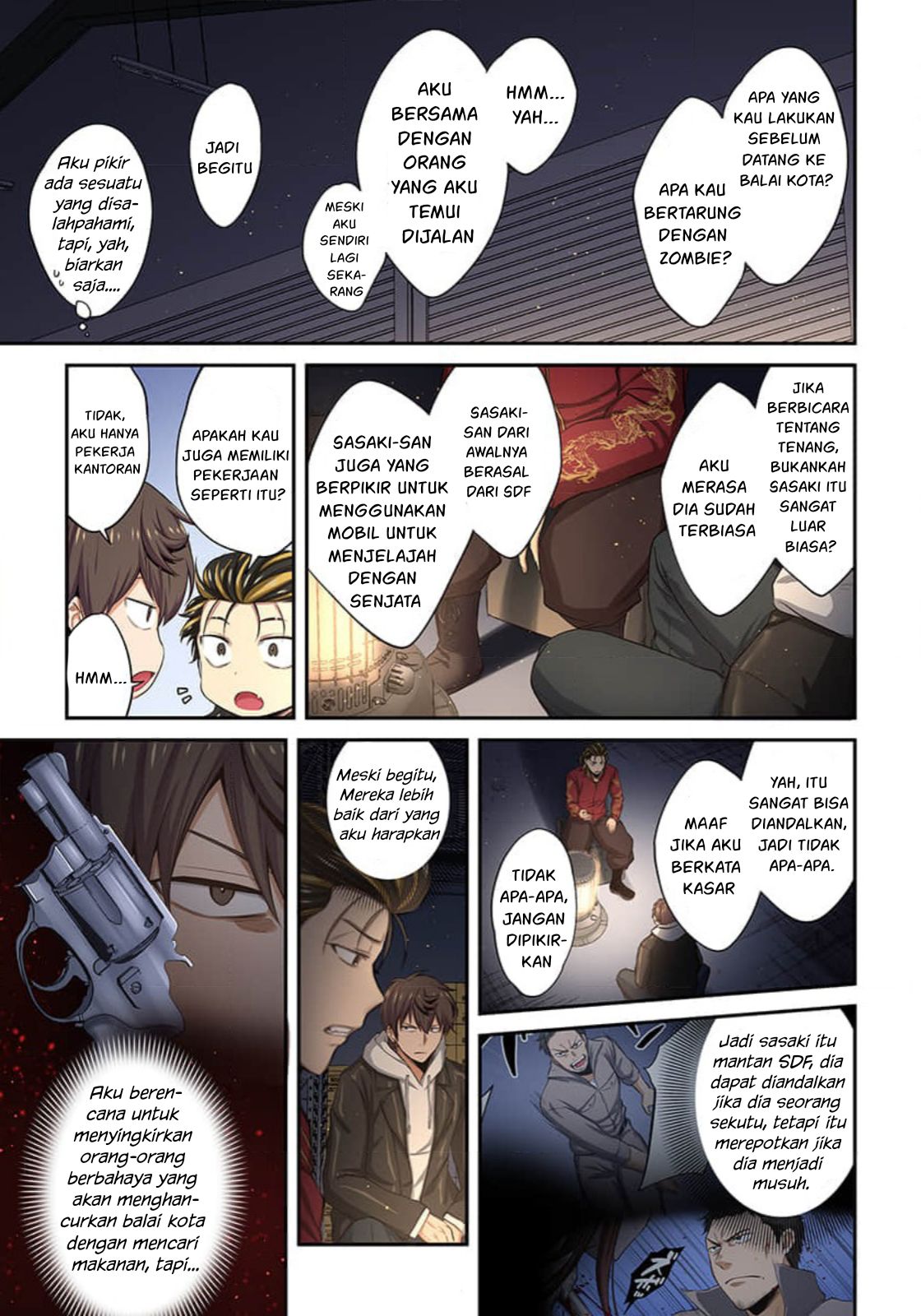 Zombie no Afureta Sekai Ore Dake ga Osowarenai Chapter 13 page 13
