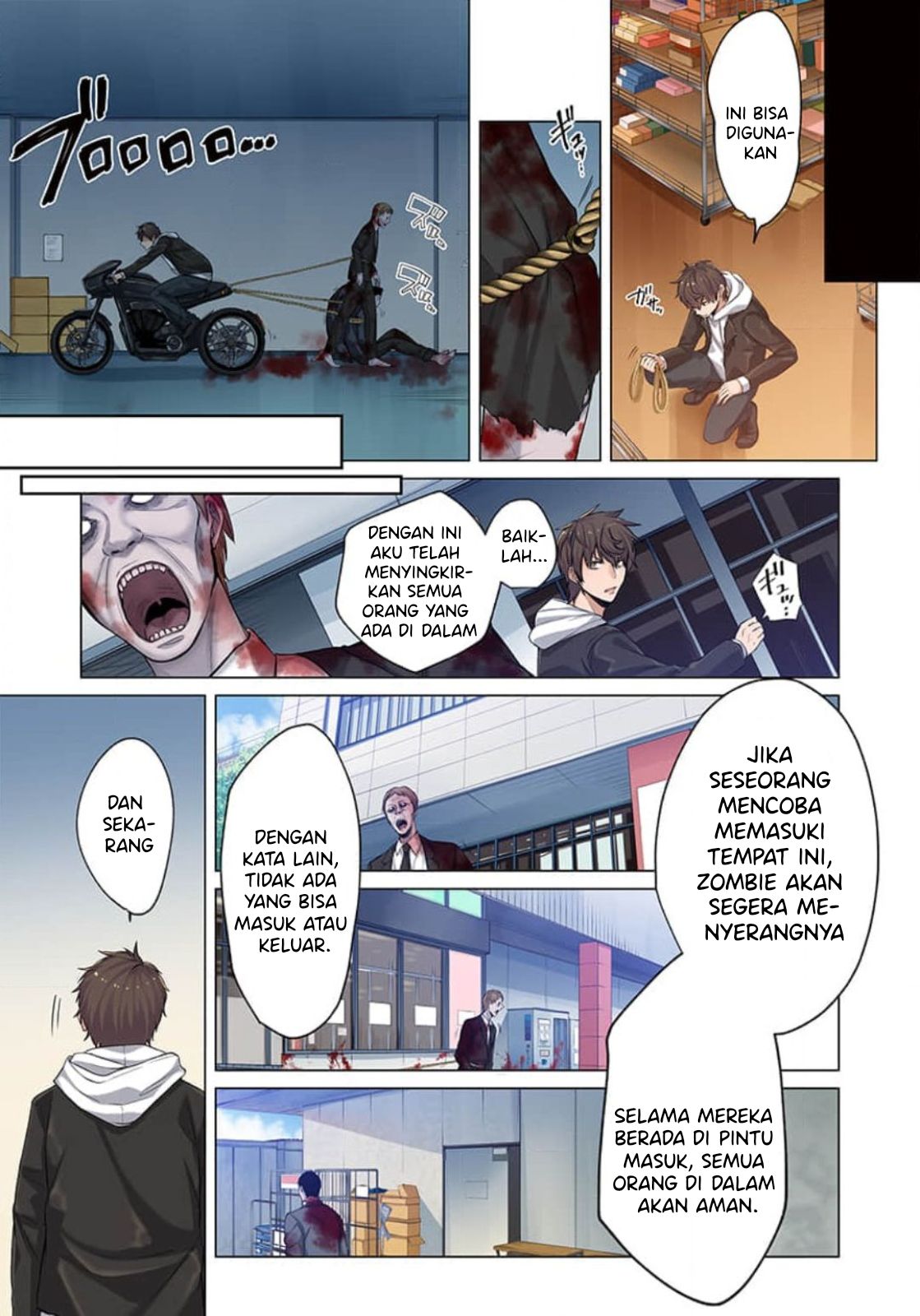 Zombie no Afureta Sekai Ore Dake ga Osowarenai Chapter 4 page 3