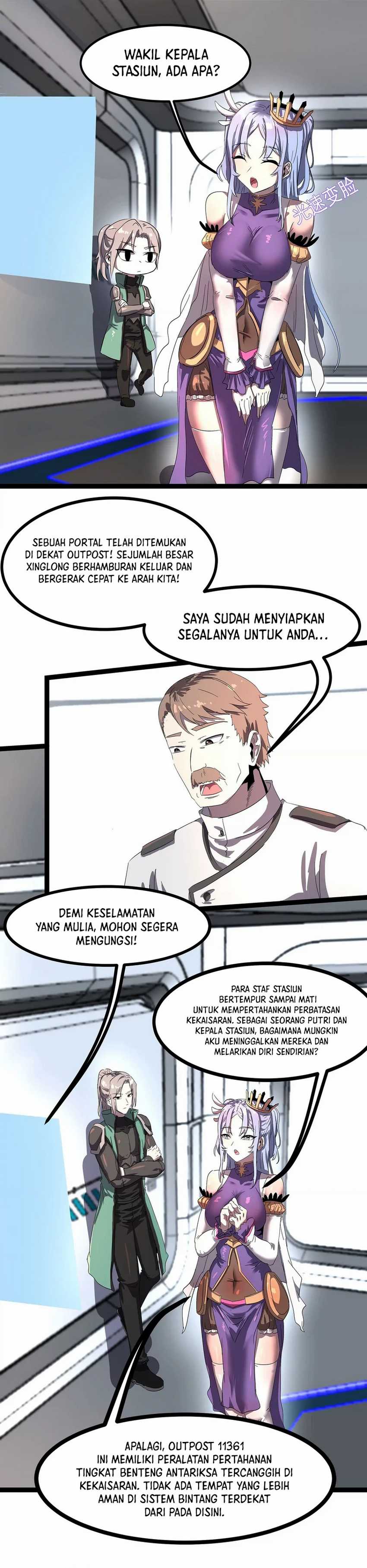 My Clone is the Space Bug King Chapter 01