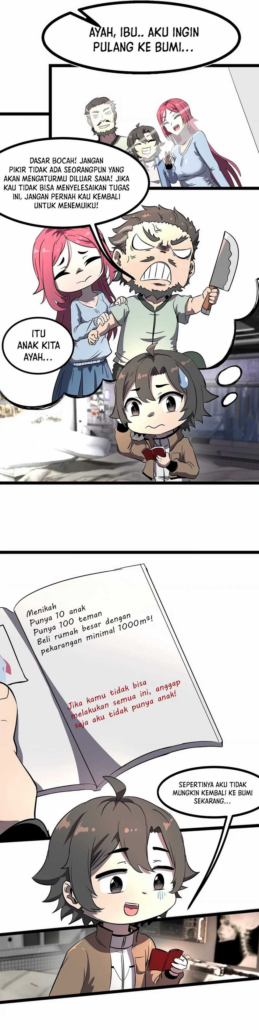 My Clone is the Space Bug King Chapter 01