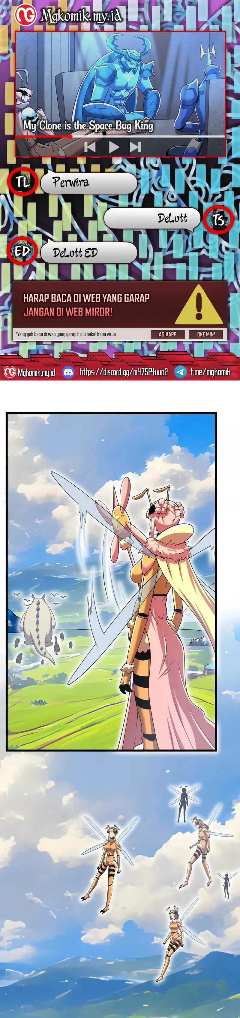 My Clone is the Space Bug King Chapter 29