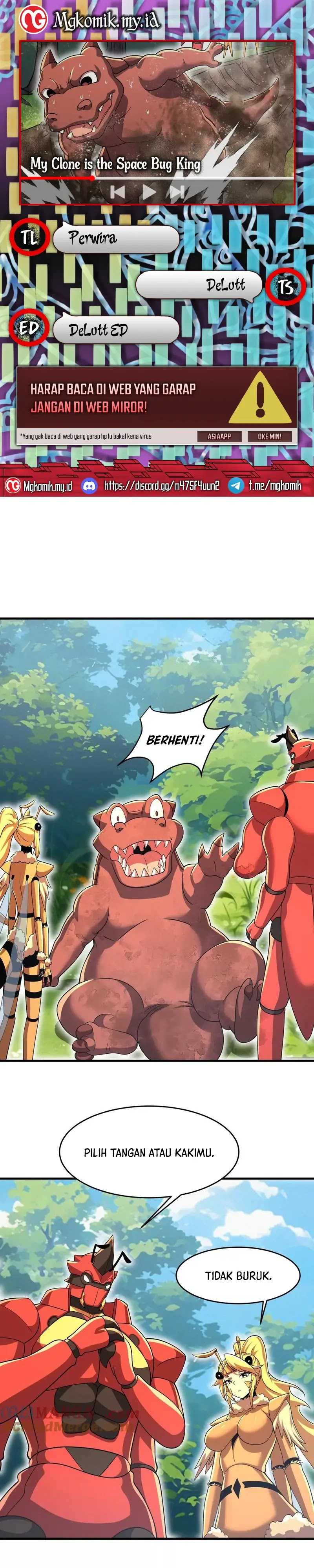 My Clone is the Space Bug King Chapter 30