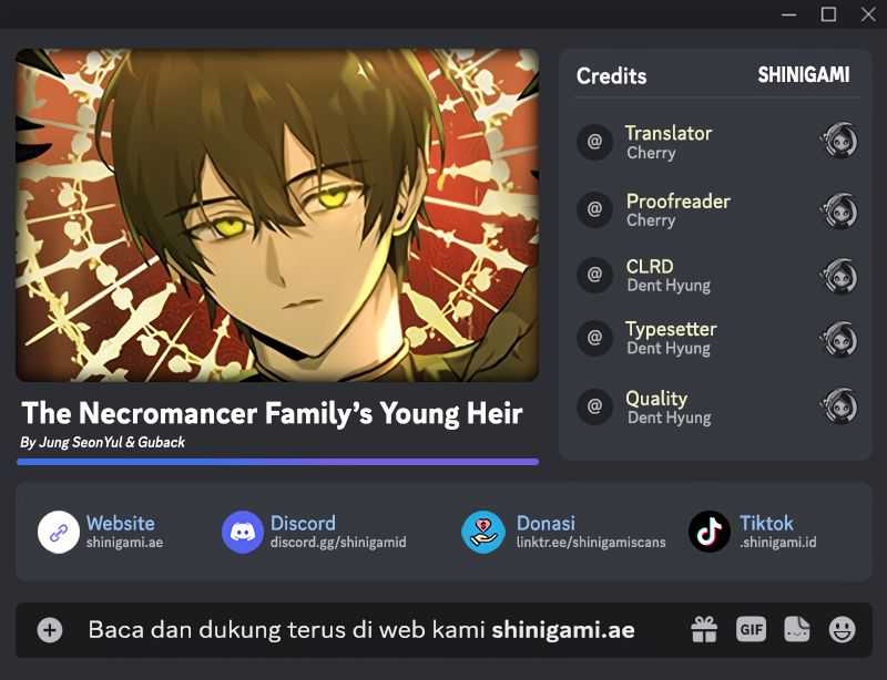 The Necromancer Family’s Young Heir Chapter 02
