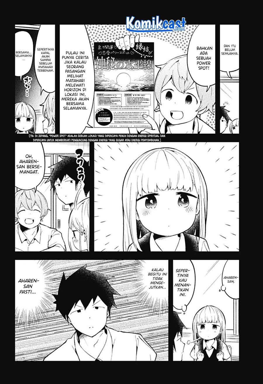 Aharen-san wa Hakarenai Chapter 86