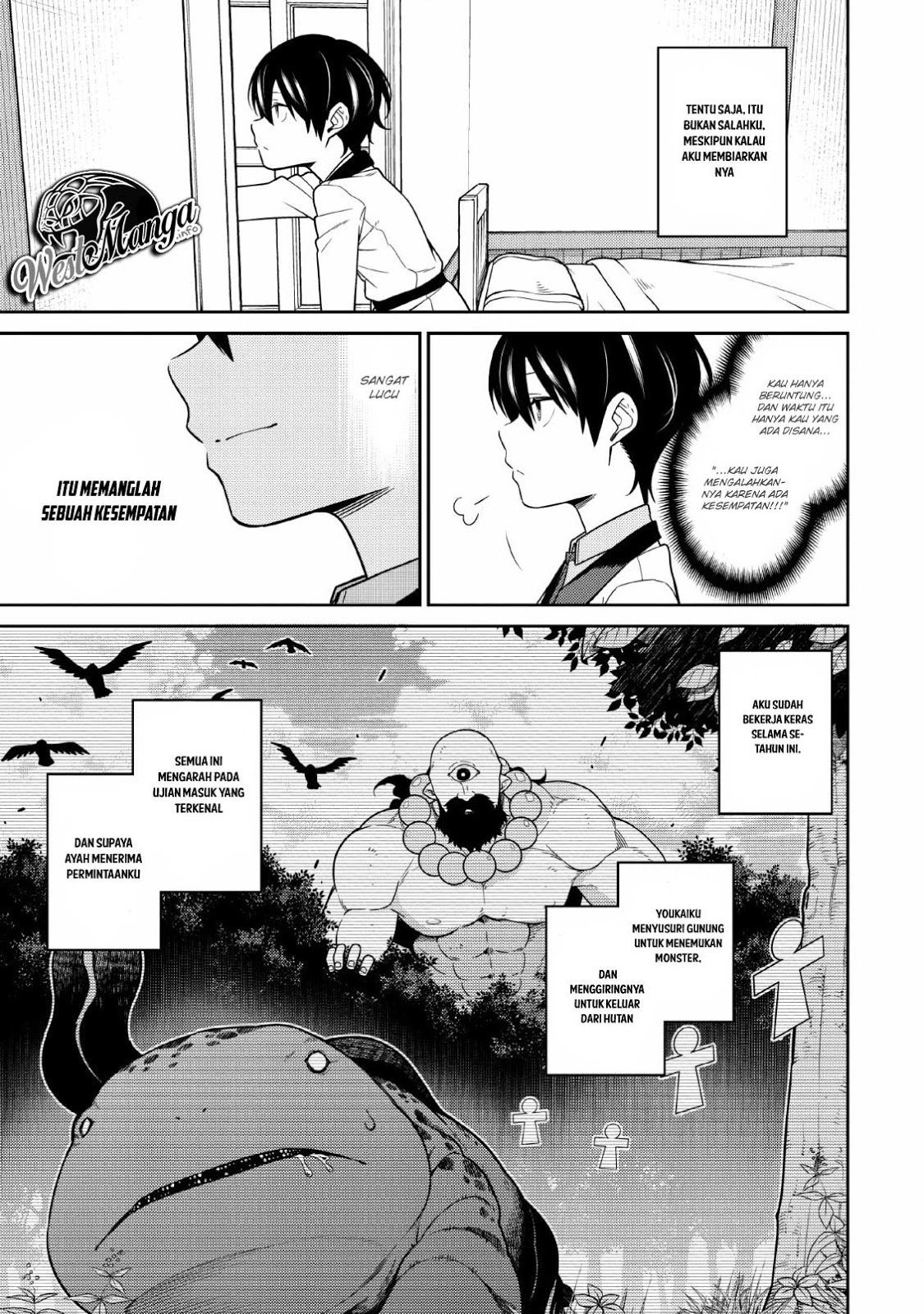 The Reincarnation Of The Strongest Onmyoji ~ These Monsters Are Too Weak Compared To My Youkai~ Chapter 1.2 Bahasa Indonesia page 39