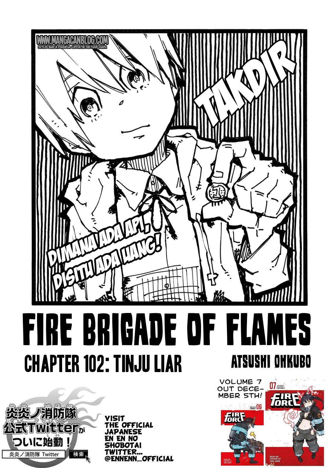 Fire Brigade of Flames Chapter 102