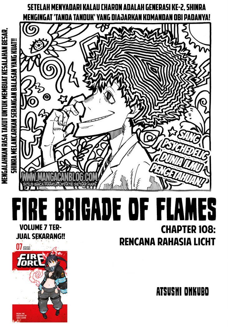 Fire Brigade of Flames Chapter 108