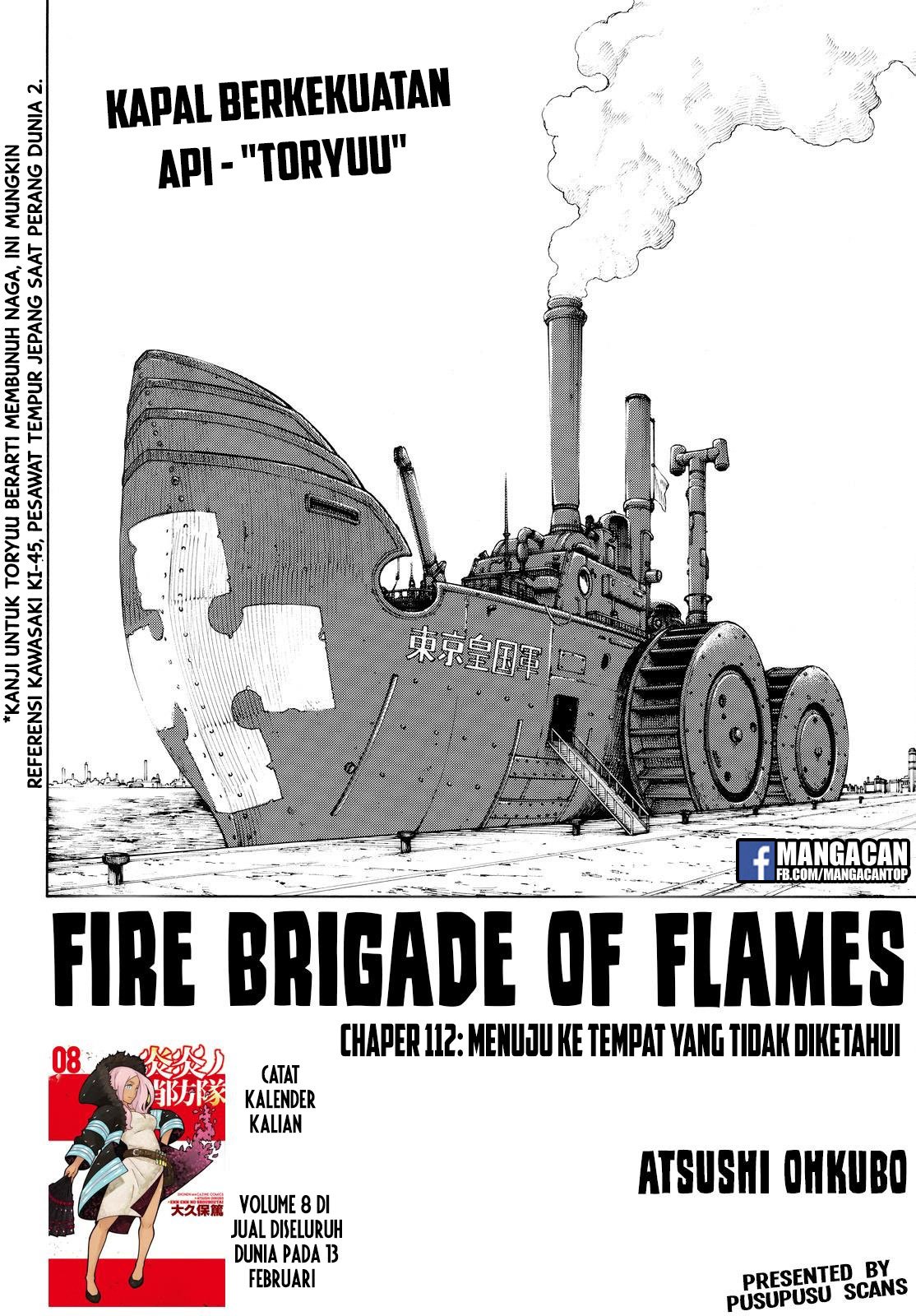 Fire Brigade of Flames Chapter 112