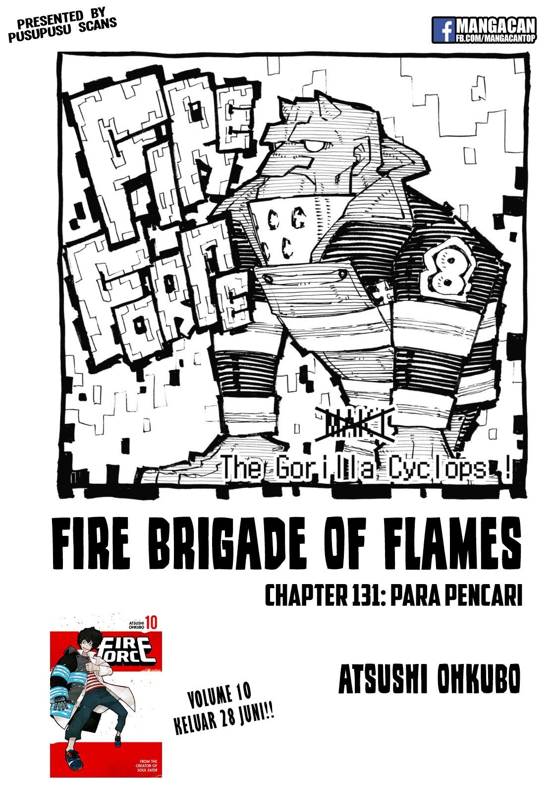 Fire Brigade of Flames Chapter 131