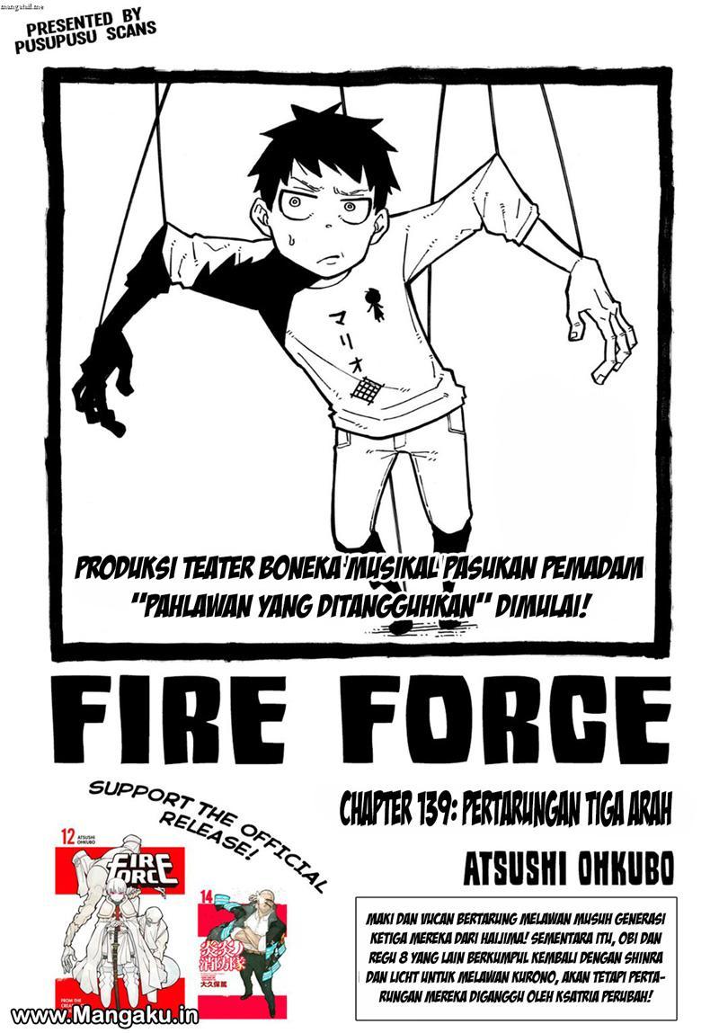 Fire Brigade of Flames Chapter 139