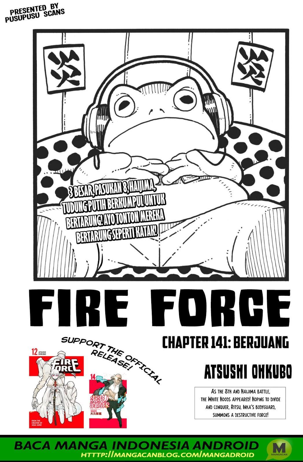 Fire Brigade of Flames Chapter 141